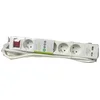 Image de Stekkerdoos | France / Type-E (CEE 7/6) | 5-wegs | 1.50 m | 3680 W | 16 A | Soort aarding: Aardpen | 230 V ~ 50/60 Hz | Hoek van stopcontact: 45 Â° | H05VV-F 3G 1,5 mmÂ² | Aan/uit knop | Wit