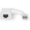 Image de Nedis USB-netwerkadapter - USB 2.0 - 100 Mbps - USB-A Male - RJ45 Female - 0.20 m - Rond - Verguld - Koper - Wit - Envelop