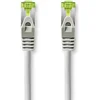 Image de Nedis CAT7 Netwerkkabel - S/FTP - RJ45 Male - RJ45 Male - 1.00 m - Snagless - Rond - LSZH - Grijs - Doos
