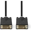 Image de Nedis DVI-Kabel - DVI-D 24+1-Pins Male - DVI-D 24+1-Pins Male - 2560x1600 - Verguld - 3.00 m - Recht - PVC - Antraciet - Doos