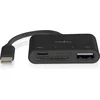 Image de Nedis USB-Hub - 1x USB-C - 1x USB A / 1x USB-C - 4-Poorts poort(en) - USB 2.0 - USB Gevoed - SD & MicroSD