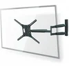 Image de Nedis Draai- en Kantelbare TV-Muurbeugel - 13 - 86 " - Maximaal schermgewicht: 60 kg - Kantelbaar - Draaibaar - Minimale muurafstand: 70 mm - Maximale muurafstand: 1020 mm - 3 Draaipunt(en) - ABS / Staal