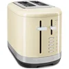 Image de KitchenAid 5KMT2109EAC - Broodrooster - Amandel Wit - 2 Sleuven - 1100 W - Inclusief kruimellade