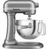 Image de KitchenAid keukenmachine - Artisan - In hoogte verstelbare kom - 375 W - 11 snelheden - 3 RVS accessoires - 5,6L - Zilver