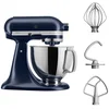 Image de KitchenAid Artisan 5KSM125EIB - Keukenmachine - 4,8L - Inktblauw - 3 menghaken