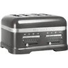 Image de Kitchenaid Broodrooster - Artisan - Toaster met 4 sleuven en verwijderbaar kruimelbakje - Grijs
