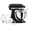 Image de Kitchenaid Artisan 5KSM95PSEBM - Keukenmachine - 4,3L - Mat Zwart - 3 Menghaken