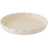 Image de LEO Geribbelde taartschaal Balance 1,50L - Beige -
