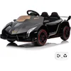 Image de Lamborghini Veneno Full Option Elektrische Kinderauto 1 tot 6 jaar   Officieel Gelicentieerd 12V 4x4 Accuvoertuig met Lederen Zitje & Vlinderdeuren   Kinderauto met Afstandsbediening, Bluetooth & Soft-Start   Zwart