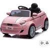 Image de Fiat 500e - Elektrische Kinderauto - 12V accu - 1 tot 5 jaar - Roze