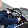 Image de Audi RS6 Full Option Elektrische Kinderauto 1 tot 5 jaar   Officieel Gelicentieerd Accuvoertuig met Lederen Zitje, Schokdempers & Bluetooth   12V Kinderauto met Afstandsbediening, Werkende Deuren & Soft-Start   Zwart