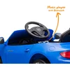 Image de Maserati GranCabrio 12V Elektrische Kinderauto 1 tot 5 jaar   Officieel Gelicentieerd Accuvoertuig met Afstandsbediening   Luxe Cabriolet met Lederen Zitje, Bluetooth & EVA-Banden   Blauw