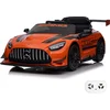 Image de Mercedes-Benz AMG GT3 12V Elektrische Kinderauto 1 tot 6 jaar   Officieel Gelicentieerd Accuvoertuig met Afstandsbediening   Luxe Raceauto met Lederen Zitje, Bluetooth & EVA-Banden   Oranje