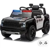 Image de Ford Raptor Full Option Elektrische Politieauto 1 tot 5 jaar   Officieel Gelicentieerd Accuvoertuig met Sirene Speaker, Politieverlichting & Bluetooth   12V Kinderauto met Afstandsbediening, Lederen Zitje & Soft-Start   Zwart