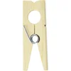 Image de Grote Houten Knijper 14 cm - Decoratie & Knutselen