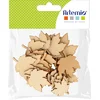 Image de Artemio set 30 silhouetten bladeren - hout