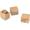 Image de Stempels reis - 2,5x2 cm - hout - Artemio