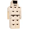 Image de Houten Adventskalender 17x37,5x12,5 cm - Artemio