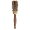 Image de Olivia Garden Expert Blowout Straight Wavy Föhnborstel Goud-Bruin