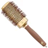Image de Olivia Garden Expert Blowout Straight Wavy Föhnborstel Goud-Bruin