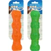 Image de Duvoplus - Speelgoed Voor Dieren - Hond - Tpr Stick Squeaky 18cm Oranje/groen - 1st