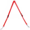 Image de Duvoplus - Uitlaatriem Voor Dieren - Hond - Nylon Koppelstuk 40-70cm/15mm Rood - 1st