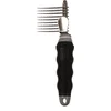Image de Duvoplus - Aandrukroller - Hond - Anti-klit Kam 9 Blades Zwart/grijs - 1st