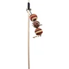 Image de Duvoplus - Speelgoed Voor Dieren - Kat - Speelhengel Knitted Ballen 40x4x5cm Bruin - 1st