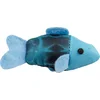 Image de Duvoplus - Speelgoed Voor Dieren - Kat - Flash Vissen 2pc - 10x5x3cm Blauw/groen - 2st