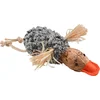 Image de Duvoplus - Speelgoed Voor Dieren - Kat - Cork Eend Met Knisperend Lichaam 13x8x3cm Grijs - 1st