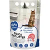Image de Duvo+ Premium silica kattenbakvulling bloemen Wit/roze 1-8mm - 5L - 2kg