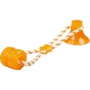 Image de Duvoplus - Speelgoed Voor Dieren - Hond - Tug `n Chew Toy 40x10,3x10,3cm Oranje - 1st