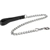 Image de Duvoplus - Uitlaatriem Voor Dieren - Hond - Kettinglijn Gevoerd Handvat 100cm/4mm Zwart - 1st