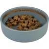 Image de Duvo+ Voer/Waterbak Hush Blauw - Kattenvoerbak - 12.7x12.7x4.5 cm