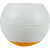 Image de Anti schrok eetbal Wit/oranje L - 17x16x17cm