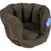 Image de Duvoplus - Dierenkussen - Kat - Mand Ovaal King Brown 50x45x27cm Bruin - 1st