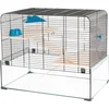 Image de Duvo+ Hamsterkooi Glassy Glenn - Hamsterscape - Zwart - 59x38x47cm