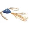 Image de Duvo+ Eco Navy Triangel & Catnip - Kattenkruid - Kattenspeelgoed - 3x18x20cm