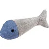 Image de Duvo+ Eco Navy Vis & Catnip - Kattenkruid - Kattenspeelgoed - 13,5x4,5x3cm
