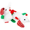 Image de Duvoplus - Kat - Xmas Silky Muizen Grote Oren 2st - 9,5x12,5x5cm Meerkleurig - 162138