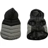 Image de Duvoplus - Hond - Hondenjas Puffer Xs - 30cm Zwart/wit - 162205