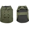 Image de Duvoplus - Hond - Hondenjas Trench Coat S - 40cm Groen - 162219