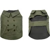 Image de Duvoplus - Hond - Hondenjas Trench Coat L - 60cm Groen - 162221