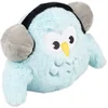Image de Duvoplus - Hond - Pluche Uil Dj 24x17x8cm Petrol - 162293