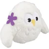 Image de Duvoplus - Hond - Pluche Uil Bloemist 24x17x8cm Wit - 162303
