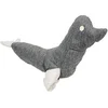Image de ECO Pluche Zeehond XL - 94x40x50cm grijs