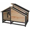 Image de duvoplus Woodland Design hondenhok Barking Bungalow 127x76x95cm houtkleurig
