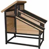 Image de duvoplus Woodland Design kattenhok Meowing Mansion 93x59x97cm houtkleurig