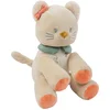 Image de Nattou Kat Lana - Knuffel met Rammelaar - 20 cm - Zand Beige