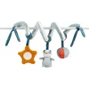 Image de Nattou Felix & Leo - Speelspiraal boxspiraal - 27 cm - Dusty blauw